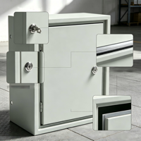 Armoire électrique murale étanche IP65 en acier laminé à froid de marque LXD, personnalisable en usine, avec serrure, tension/courant personnalisables