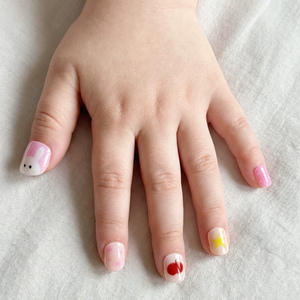 10 <span class=keywords><strong>Uñas</strong></span> Postizas Cuadradas <span class=keywords><strong>de</strong></span> ABS <span class=keywords><strong>para</strong></span> Niños, Diseño <span class=keywords><strong>de</strong></span> Oso y Gato <span class=keywords><strong>de</strong></span> Dibujos Animados, Lindo Diseño <span class=keywords><strong>de</strong></span> Anime - Product Image 3