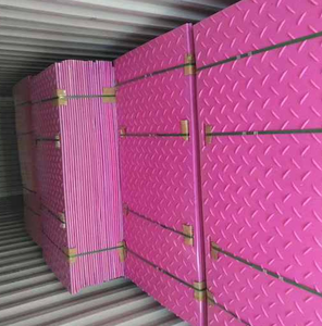 Vente en gros de dalles de pavage en plastique HDPE Construction temporaire Tapis de route pour piste Protection du sol Traitement de coupe - Product Image 2