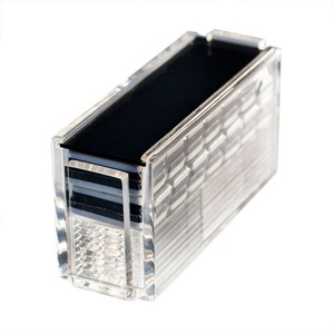 Bandejas de Acrílico para Dominó Jumbo Doble Seis Modernas Hechas a Medida 2024, Solo para Exhibición, Marca Justincase, Modelo 7878 - Product Image 5