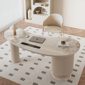 Bureau d'anomalie moderne de luxe léger de vent de crème française - Product Image 3