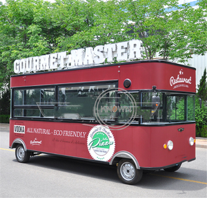 Chariot de nourriture rapide en acier inoxydable OEM camion de nourriture mobile électrique fourgonnette chariots de vente de restauration aux normes américaines - Product Image 3