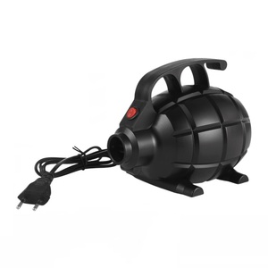 Pompe à <span class=keywords><strong>air</strong></span> électrique noire pour articles gonflables, AC (110V), 600W, 20L/min, 4 buses détachables, <span class=keywords><strong>gonfleur</strong></span>/dé<span class=keywords><strong>gonfleur</strong></span>, taille Queen/King - Product Image 2