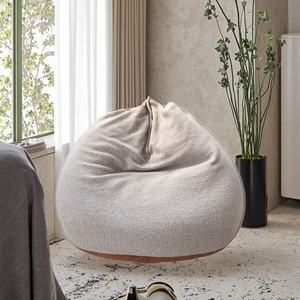 Fauteuil Poire Design Européen Moderne en Velours Imperméable pour Adultes, Canapé d'Angle de Chambre et Salon, Chaise Longue en Mousse de Haute Qualité - Product Image 3