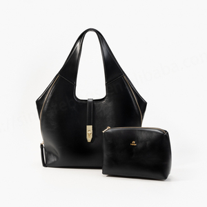 Sac à bandoulière décontracté tendance pour femme, fermeture éclair, en PU, doublure polyester, sangle unique - Product Image 1