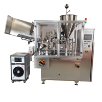 Machine de remplissage de tubes en plastique avec système de fermeture automatique des tubes pour le remplissage et la scellage de produits cosmétiques et de soins personnels