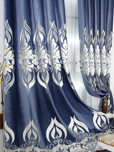 <span class=keywords><strong>ผ้า</strong></span><span class=keywords><strong>ม่าน</strong></span><span class=keywords><strong>สี</strong></span>น้ำเงินทองขายดี <span class=keywords><strong>ผ้า</strong></span><span class=keywords><strong>ม่าน</strong></span>ปักลาย 100% โพลีเอสเตอร์ - Product Image 4