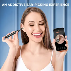 N3 Ear Wax Removal Tool Camera Otoscope 1080P HD Ear Cleaning Visual Ear Cleaner With Camera