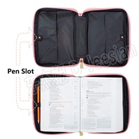 Housse de Bible grande capacité pour femmes, sac d'église personnalisé, housses de Bible par sublimation