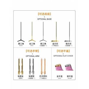 Manichino Femminile di Lusso in Fibra di Vetro a Mezzo Busto con Base in Metallo Dorato e Posizione Eretta per Esposizione di Abbigliamento - Product Image 6