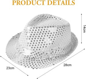 Trend Cowboy <b>Hat</b> Western Glow Design Waterproof Battery Operated for Men Women for New Year <b>Party</b> Concert Halloween Costumes - Product Image 2