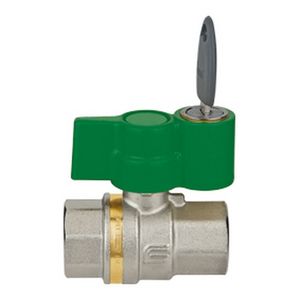 Válvula de bola Galaxy Key de 1/2 pulgada DN 15 PN 63 con bloqueo de llave para válvulas de llenado - Product Image 1