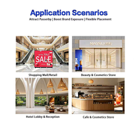 Panel de Pantalla LED para Interiores P2.5, Pantalla Digital Tipo Cartel para Publicidad en Centros Comerciales