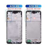 Écran tactile LCD TFT de remplacement pour téléphones mobiles de la série A16 (A165F/A166B/A166P) avec numériseur – Garantie 1 an