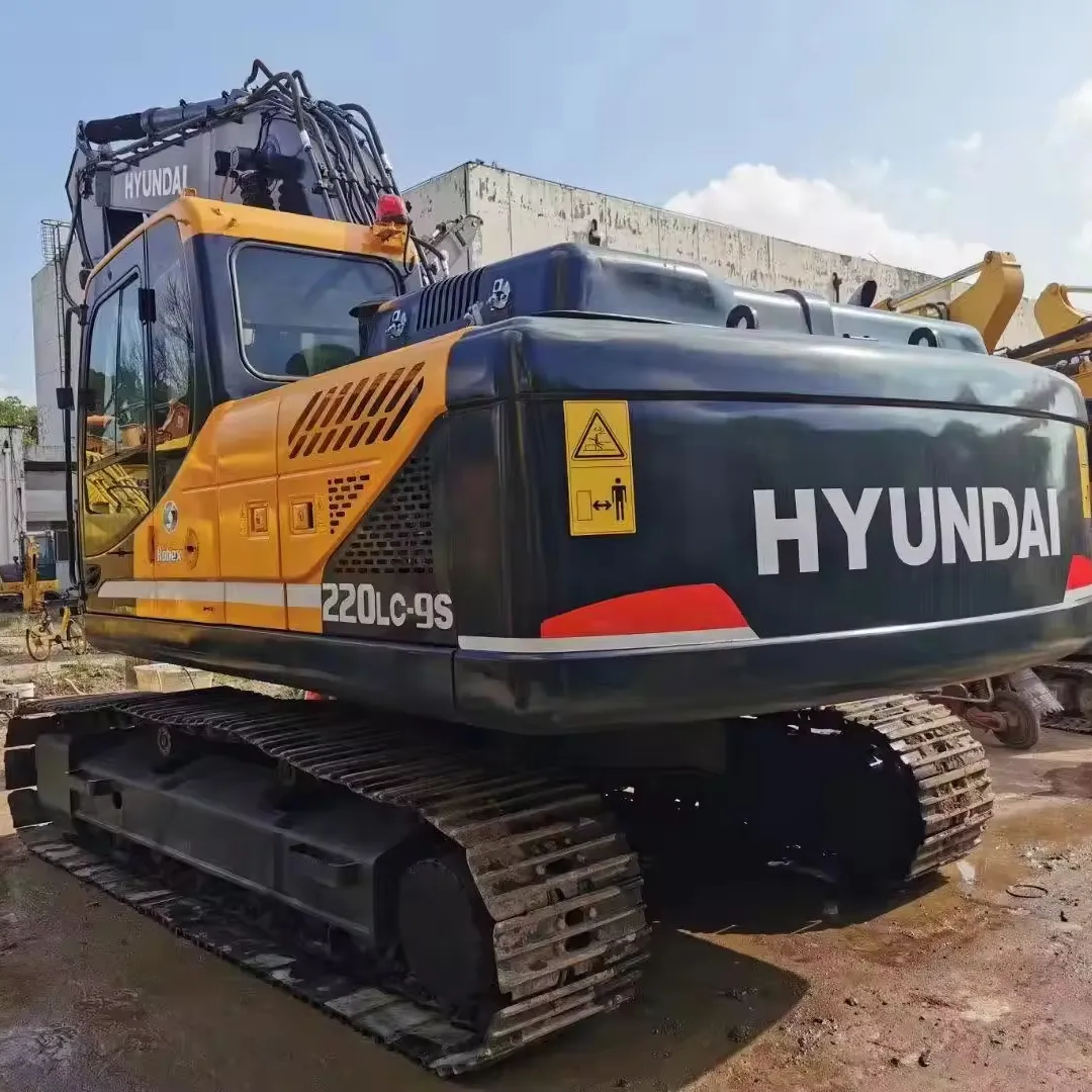 Original South Korea hyundai 210 220 excavator used excavator price for Colombia