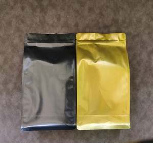 Lianyou HK บรรจุภัณฑ์แบบตั้งได้ถุงกินได้ขนาดใหญ่ถุงซิปล็อคสีดำแบบสั่งทำผลิตในประเทศจีน - Product Image 6