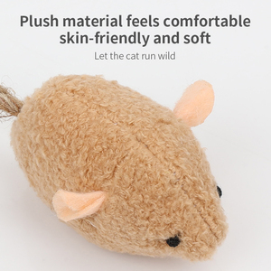 Giocattolo interattivo del gatto della peluche molle del <span class=keywords><strong>Mouse</strong></span> di Logo personalizzato all'ingrosso della fabbrica - Product Image 4
