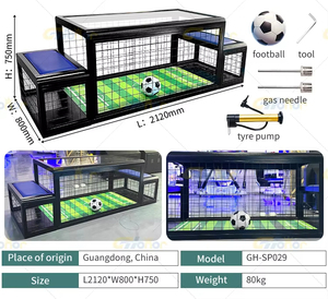 Mini Trẻ Em Chơi Bóng Đá Trò Chơi Thể Thao Dưới Bảng Bóng Đá Ngồi Ghế Đá Trò Chơi Bóng Đá Lồng Trò Chơi Thiết Bị Trò Chơi - Product Image 3