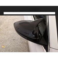 Coque de rétroviseur latéral en fibre de carbone style M pour Volkswagen Golf 7 Mk7 7.5 13-19