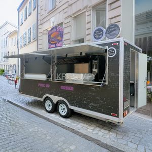 Remolque de Comida Rápida de Café 2025, Camión de Helados Móvil, Camioneta de Calle, Carrito de Tacos en Venta - Product Image 4
