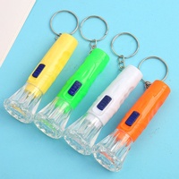 Mini lampe torche blanche Led lampe de poche pour camping enfants jouet