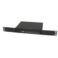 Mini Servidor Firewall y Router N150 1U con 6 Puertos Gigabit LAN, Dispositivo de Seguridad de Red con VPN para Opnsense y Pfsense
