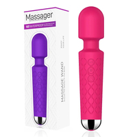 Vibrateurs clitoridiens puissants à 20 vitesses, baguette magique japonaise AV, charge USB, massage du point G, jouets sexuels pour adultes, pour femmes