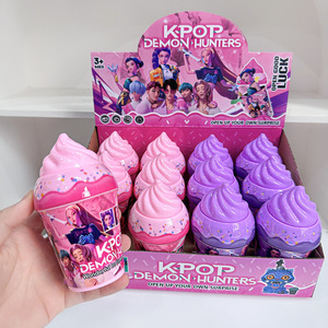 Llavero de goma suave de cazadora de brujas de dibujos animados, colgante de caja sorpresa de helado, juguete de <span class=keywords><strong>anime</strong></span> de moda para niños - Product Image 3