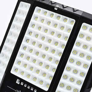 Luz de inundación solar para peatones integrada 1 decoración moderna separada farola solar a prueba de explosiones para exteriores con curva - Product Image 3