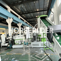 Ligne de compactage et de granulation pour le recyclage - Machine de densification des plastiques pour la granulation des déchets de film