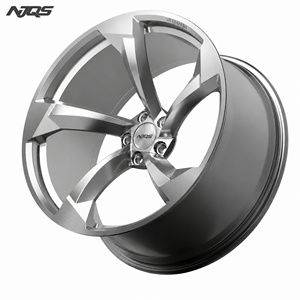 NJQS Özel 5 Kollu Derin Göbekli 20 İnç Parlak Alaşımlı Jantlar Modifiye Arabalar Stance Stili OEM ODM Dövme Jantlar - Product Image 2