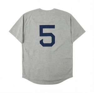 Maillots de baseball rétro pour hommes, version nostalgique, cousus, Derek Jeter, Joe DiMaggio, Reggie Jackson, Thurman Munson, tailles S-3XL - Product Image 3