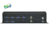 Nouvel ordinateur embarqué sans ventilateur ELSKY, Intel Skylate 6e génération, double cœur I7/i5, SSD DDR4 1 To, IPC6910-H310, contrôle d'automatisation
