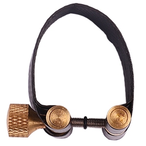 Fixateur de ligature de saxophone à vis réglable pour un son uniforme, remplacement de ligature de saxophone noir pour <span class=keywords><strong>voix</strong></span> <span class=keywords><strong>alto</strong></span> - Product Image 6