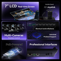 TONGVEO Paquete de 2 Cámaras PTZ 30x con NDI, USB3.0, HDMI, SDI y Controlador de Joystick para Videoconferencias y Transmisión en Vivo