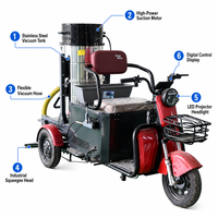 Aspiradora Industrial Multifuncional Automática de Fabricación China, Aspiradora Industrial para Pisos