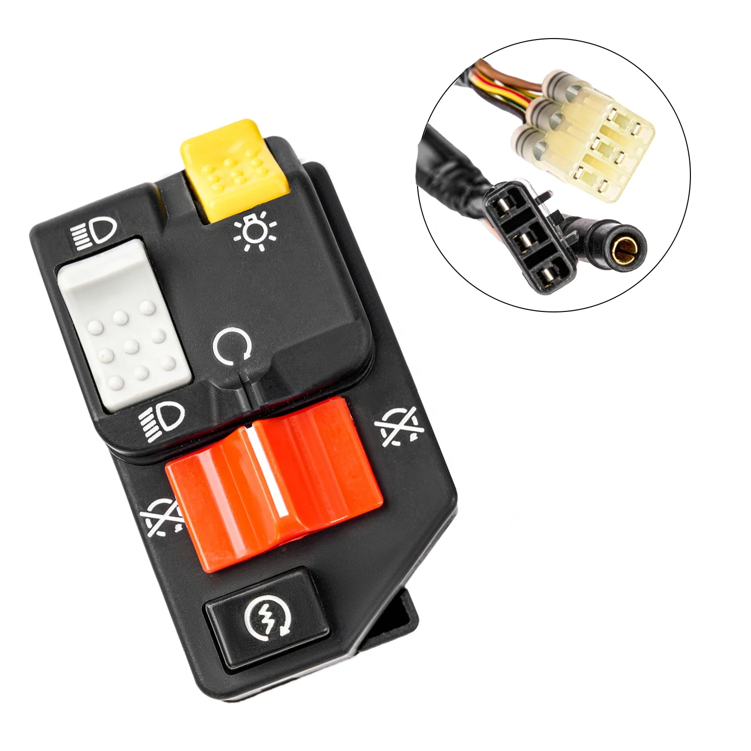 Левый переключатель на руль 35130-HN1-A71 для Honda TRX400 TRX400X TRX400EX ATV