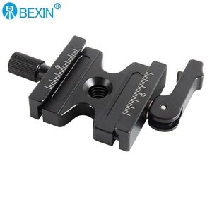 Bexin Camera <b>Tripod</b> Quick Release Plate 50mm Aluminum Alloy Speed Lock Portable Mount For Digital Camera - Product Image 2