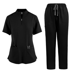 Scrubs médicaux et ensemble de vêtements de médecin tissu tissé beauté Spa vêtements de travail pour les soins infirmiers animalerie et clinique dentaire utilisation en laboratoire - Product Image 6