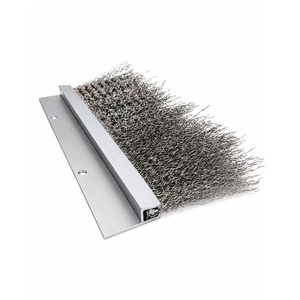 Brosse de nettoyage de <span class=keywords><strong>toiture</strong></span> polyvalente en acier inoxydable avec double brin métallique pour le polissage du mousse de <span class=keywords><strong>toiture</strong></span> - Product Image 3