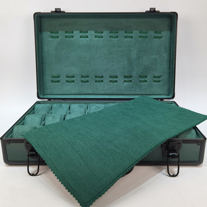 Hot bán trong kho 24 Khe Cắm sang trọng hiển thị truy cập lưu trữ đồ trang sức hộp đồng hồ du lịch trường hợp - Product Image 2