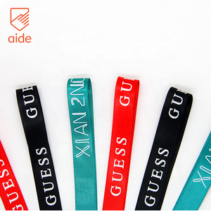 Pulseras de Tela para Eventos y Festivales, Pulseras de Cinta de Satén, Pulseras Tejidas con Clip de Plástico - Product Image 4