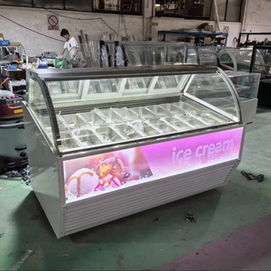 Vitrina Refrigeradora de 16 Bandejas de Una Sola Temperatura con Enfriamiento por Aire para Gelato y Helado, Tipo Vitrina Deslizante <span class=keywords><strong>Haagen</strong></span>-Dazs - Product Image 3