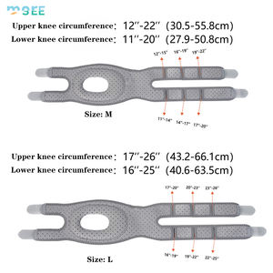 SeeMore Schmerz linderung Knorpel Meniskus verletzungen Weiche Knies tütze Wrap Neopren Knies tütze mit Seitens tabilisa toren - Product Image 4