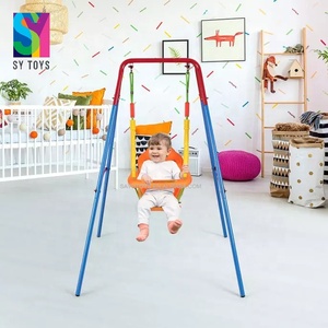 Altalena per Bambini con Telaio in Ferro SY, Giocattolo da Esterno e Interno per Bambini e Neonati - Product Image 5