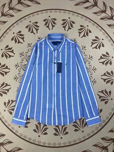 <span class=keywords><strong>Camicia</strong></span> Formale a Maniche Lunghe in <span class=keywords><strong>Lino</strong></span> e Cotone a Righe per <span class=keywords><strong>Uomo</strong></span> # <span class=keywords><strong>Camicia</strong></span> Casual con Bottoni e Logo Ricamato RL # RL-2259 - Product Image 3