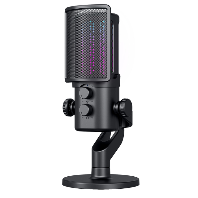 Condenser Vocal Microphone Broadcast-Quality Metal Wired Microphone for Podcasting Studio Recording Electromagnetic Shielding