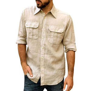 double breasted pocket shirt 