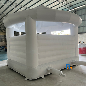 Château gonflable commercial en PVC blanc, grand <span class=keywords><strong>espace</strong></span> de saut <span class=keywords><strong>pour</strong></span> enfants et adultes, <span class=keywords><strong>location</strong></span> <span class=keywords><strong>pour</strong></span> mariage et fête d'<span class=keywords><strong>anniversaire</strong></span> - Product Image 3