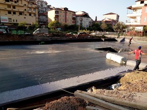 Petite fontaine pour koïs, en plastique moulé <span class=keywords><strong>rigide</strong></span>, peu profonde, préformée, ronde, pour bassin de jardin - Product Image 6